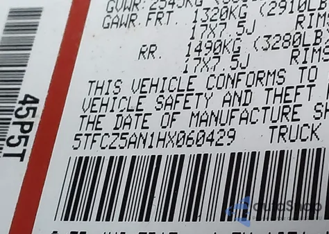 2017 Toyota Tacoma Trd Sport z USA, uszkodzony, nr VIN 5TFCZ5AN1HX060429